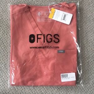 NWT Figs scrub top